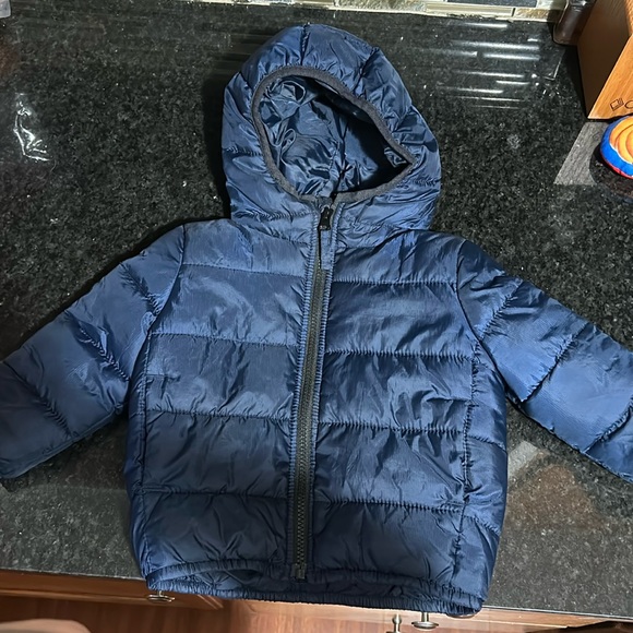 The Children's Place Other - The Children’s Place Blue winter coat